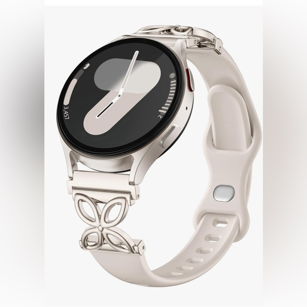 Elegant Silver Watch band